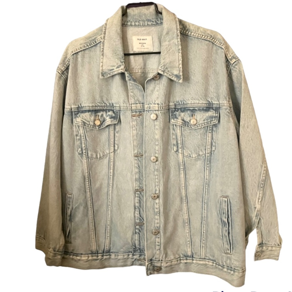 Old Navy Light Denim Boyfriend Jacket